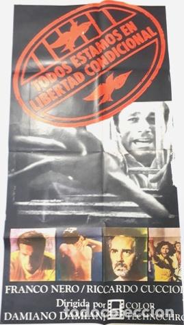 Kino: todoa estamos en libertad condicional afiche franco nero z13
