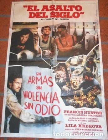 Kino: afiche de cine el asalto del siglo 49 85