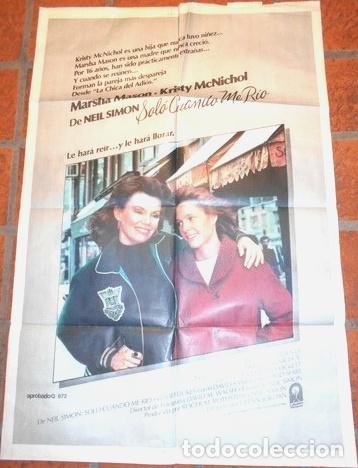 Kino: afiche de cine solo cuando me rio 49 50