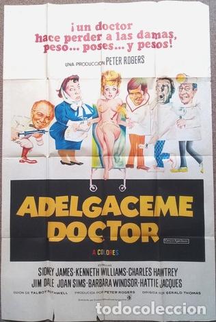 Kino: antiguo afiche de pelicula adelgaceme doctor 391