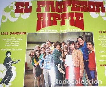 Kino: el profesor hippie poster cine luis sandrini ssilveira u45