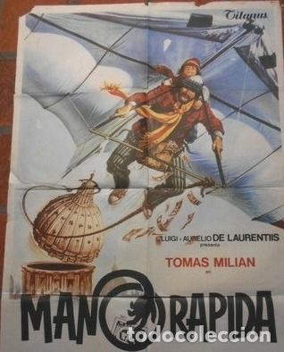 Kino: afiche de cine mano rapida 49 68