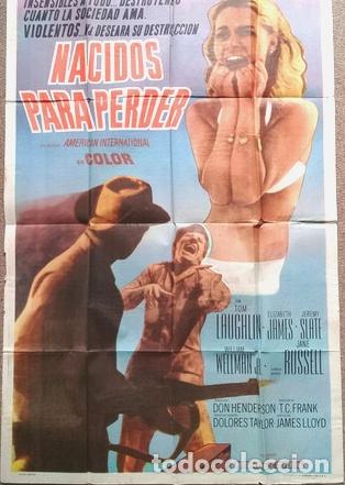Kino: antiguo afiche de pelicula nacidos para perder 301
