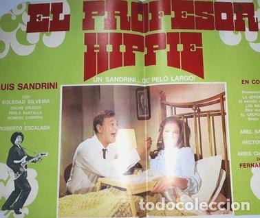 Kino: el profesor hippie poster cine luis sandrini ssilveira u44
