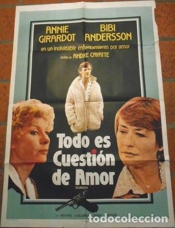Kino: afiche de cine todo es cuestion de amor 49 100