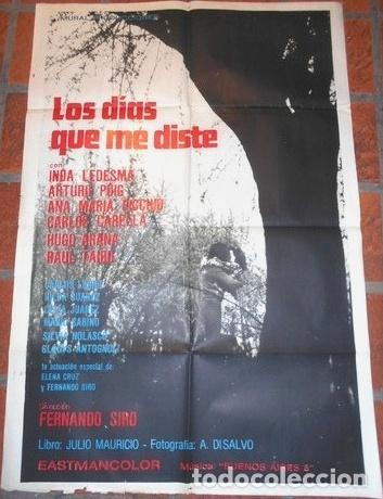 Kino: afiche de cine los dias que me diste 49 67