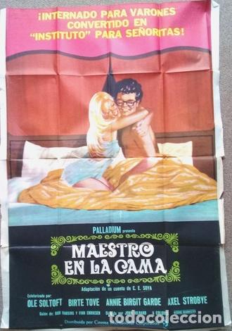 Kino: posterpelicula maestro en la cama 271