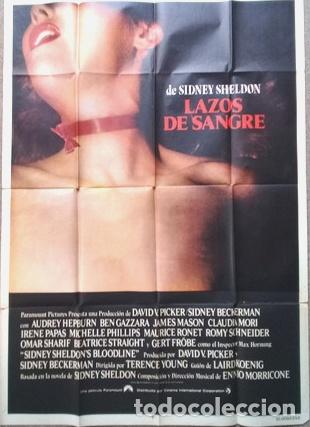 Kino: antiguo afiche de pelicula lazos de sangre 448