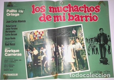 Kino: los muchachos de mi barrio afiche poster palito ortega y36