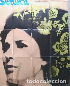 Kino: antiguo afiche de pelicula cronica de una senora 449