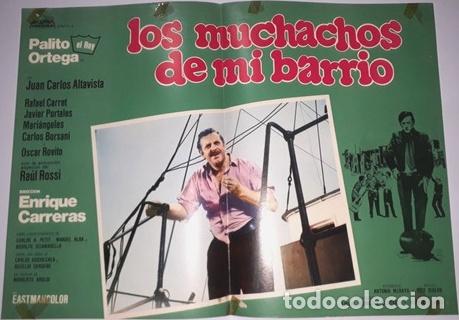 Kino: los muchachos de mi barrio poster afiche palito ortega y35
