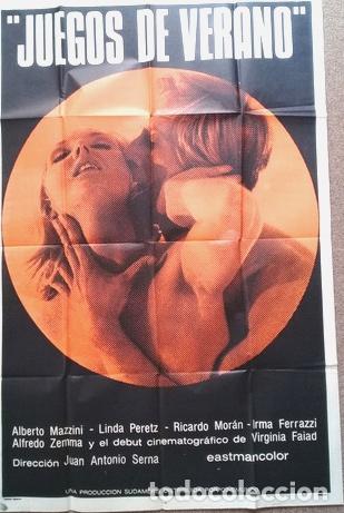 Kino: antiguo afiche de pelicula juegos de verano 437