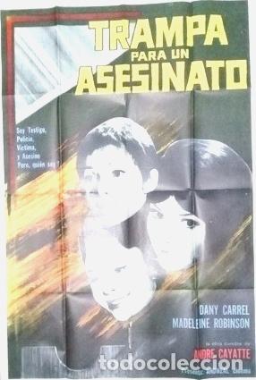 Kino: afiche de la pelicula trampa para un asesinato n 106