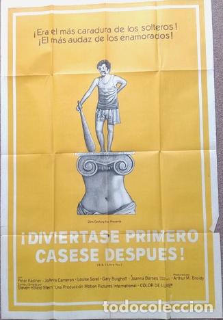 Kino: afiche de pelicula diviertase primerocasese despues 387