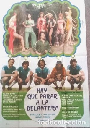 Kino: afiche de pelicula hay que parar a la delantera 494