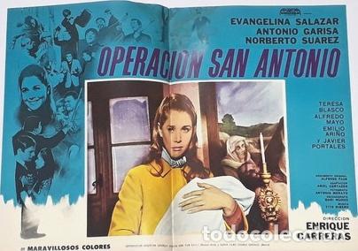 Kino: operacion san antonio poster cine enrique carreras k47
