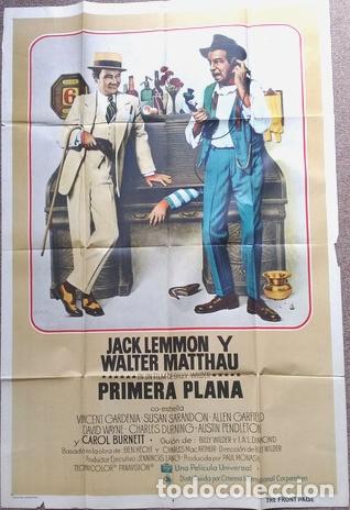 Kino: antiguo afiche de pelicula primera plana 307