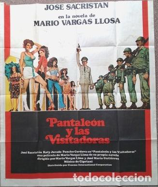 Kino: antiguo afiche de pelicula pantaleon 404