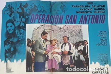 Kino: operacion san antonio poster cine evangelina salazar k48