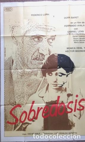 Kino: antiguo afiche de pelicula sobredosis 423