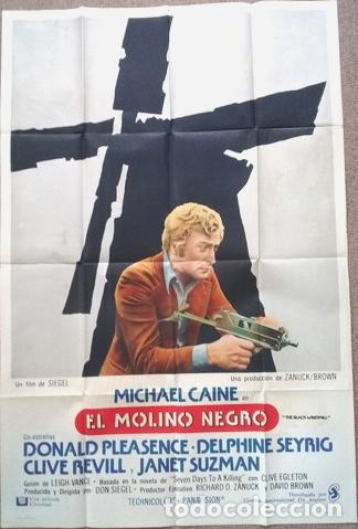 Kino: antiguo afiche de pelicula el molino negro 474 2