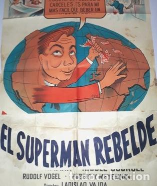 Kino: el superman rebelde afiche rudolf vogel hmeyerinck p1