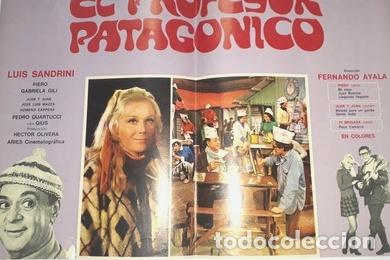 Kino: el profesor patagonico poster cine luis sandrini piero cd9