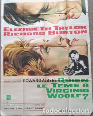 Cine: posterpelicula quien le teme a virginia woolf 299