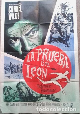 Kino: posterpelicula la prueba del leon 246