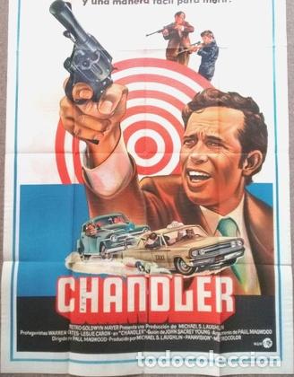 Kino: antiguo afiche de pelicula chandler 454