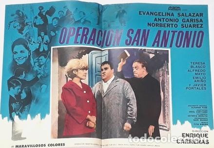 Kino: operacion san antonio poster cine evangelina salazar k46