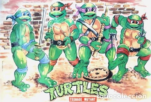 Kino: poster tortugas ninjas 91