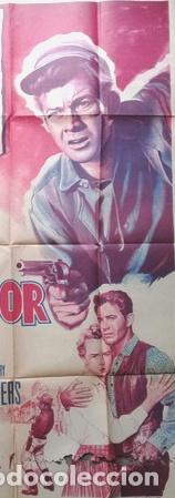 Kino: antiguo afiche de pelicula el joven vengador 445