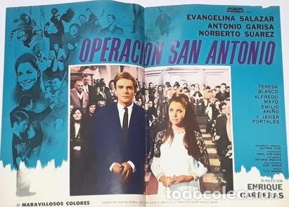 Kino: operacion san antonio poster cine enrique carreras k45
