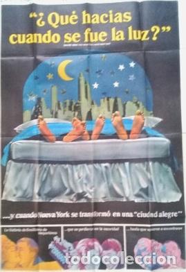 Kino: afiche de pelicula que hacias cuando se fue la luz 498