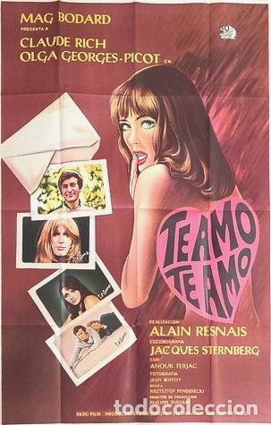 Cin&eacute;ma: poster de la pelicula te amo te amo 768