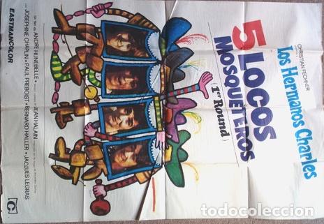 Cinema: posterpelicula 5 locos mosqueteros 225