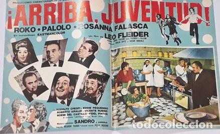 Cinema: arriba juventud poster cine roko palomo falasca k53