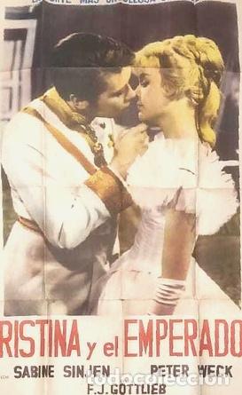 Cinema: poster de la pelicula cristina y el emperador 979