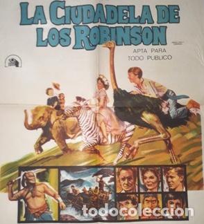 Cinema: la ciudadela de los robinson afiche cine walt disney cd13