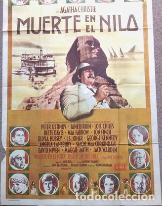 Cinema: antiguo afiche de pelicula muerte en el nido 300