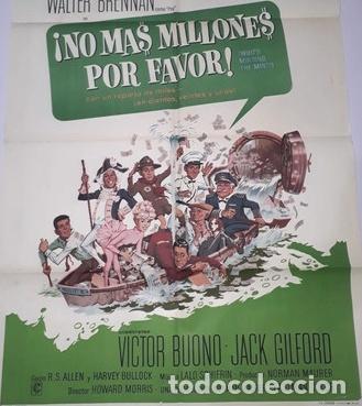 Cinema: no mas millones por favor afiche victor buono jgilford z41