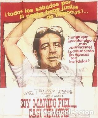 Cinema: poster de la pelicula soy marido fiel casi siempre 980