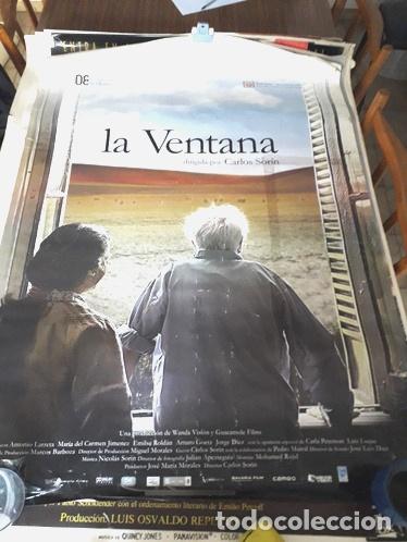 Cinema: poster afiche la ventana carlos sorin original cine la plata