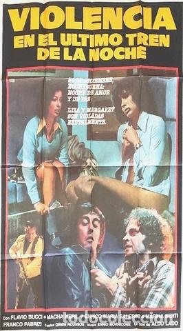 Kino: poster violencia en el ultimo tren de la noche 762 bueno