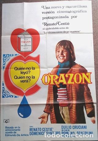 Kino: antiguo afiche de pelicula corazon 317