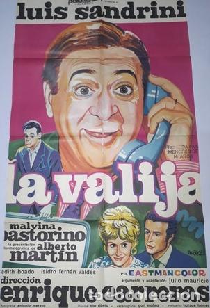 Kino: la valija afiche luis sandrini alberto martin u53