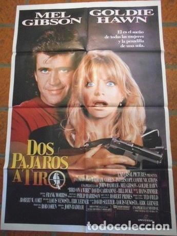 Kino: afiche de cine dos pajaros a tiro 49 60