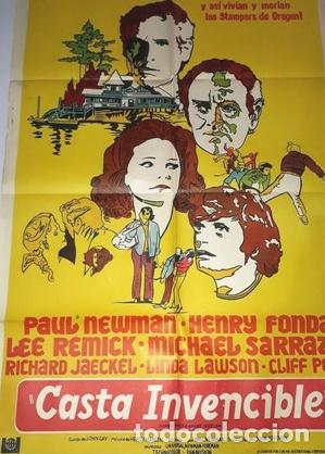 Kino: casta invencible afiche hfonda pnewman lremick p48