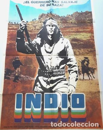 Kino: indio afiche jorge rivero mario almada jorge russek q31